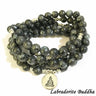 Men's Trendy Top Design Labradorite Wrap Handmade Mala Yoga Bracelet  -  GeraldBlack.com