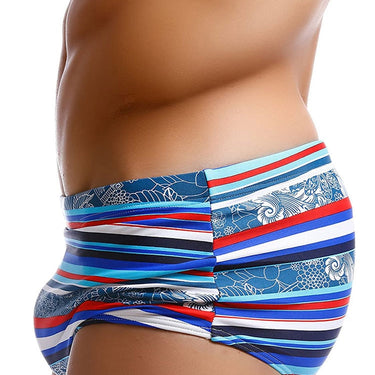 Men's Trunks Retro Comfortable Shorts Add Cup Sexy Bulge Penis Surfing Winter Swimming Hot Springs  -  GeraldBlack.com