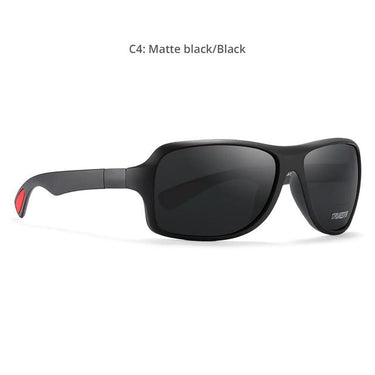 Men's Ultra Light TR90 Frame Polarized Sunglasses with Hard Case and Cloth - SolaceConnect.com