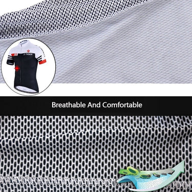 Men's Uniform Short Sleeve Summer Breathable Polyester Jersey Set  -  GeraldBlack.com