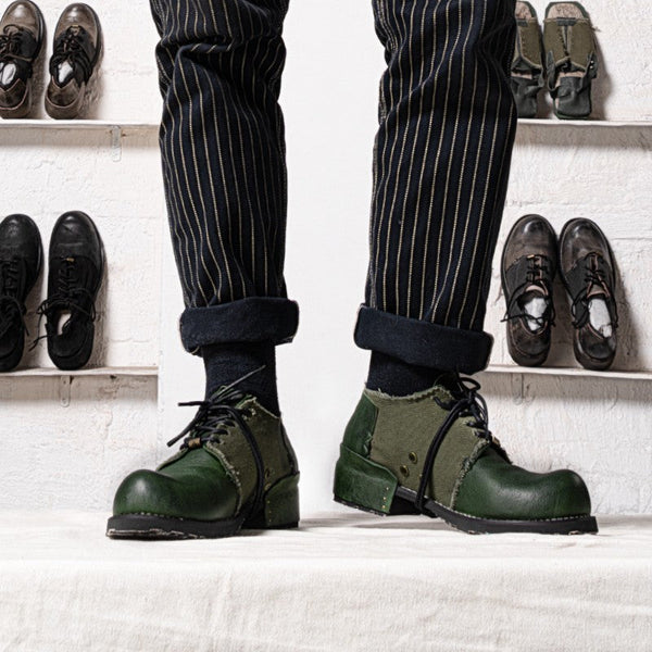 Men's Vintage British Style Round Toe Lace Up Non-slip Dress Shoes  -  GeraldBlack.com