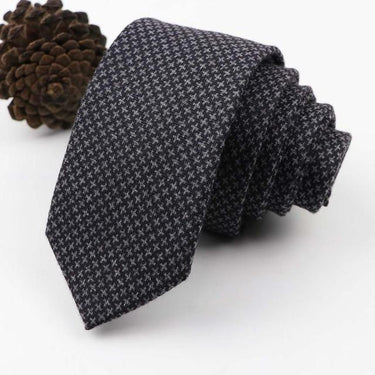 Men's Vintage Cotton Soft Wool Tie Plaid Striped arrow Leisure Tuxedo Neckties  -  GeraldBlack.com