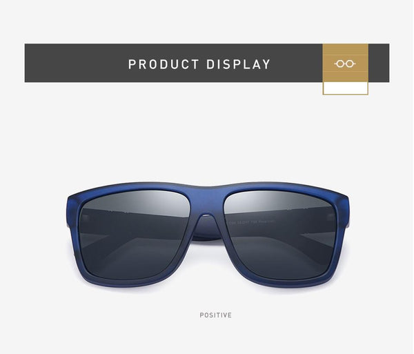Men's Vintage Retro Polarized Square Design Driving Sunglasses - SolaceConnect.com