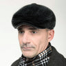 Men's Warm Cashmere Imitation Mink Fur Claus Baseball Hat with Earmuffs - SolaceConnect.com
