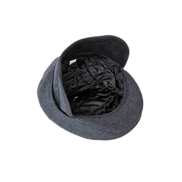 Men's Warm Ear Protect Woollen Winter Beret Hat Foldable Military Cap  -  GeraldBlack.com