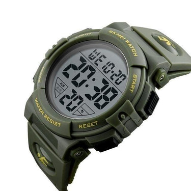 Men's Waterproof Digital Big Dial 50M Chronograph LED Clocks Wristwatches - SolaceConnect.com
