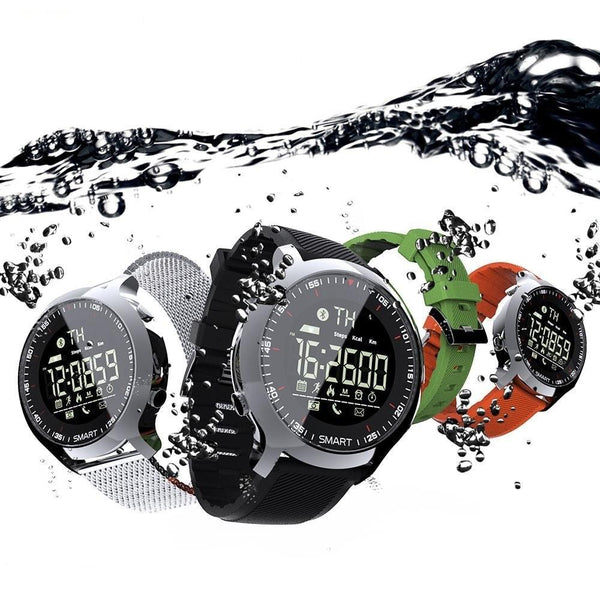 Men's Waterproof Swimming Bluetooth Outdoor Sport Smartwatch with Pedometer  -  GeraldBlack.com