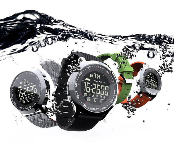 Men's Waterproof Swimming Bluetooth Outdoor Sport Smartwatch with Pedometer - SolaceConnect.com