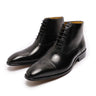 Men's Western Cowboy Genuine Leather Lace Up Pointed Toe Ankle Boots  -  GeraldBlack.com