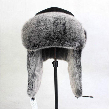 Men's Winter Cotton Extra Large Ear Protection Black Bomber Fur Hat Ski Cap on Clearance  -  GeraldBlack.com
