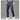 Men's Winter Light Blue Loose-fit Stretched Business Straight Jeans  -  GeraldBlack.com