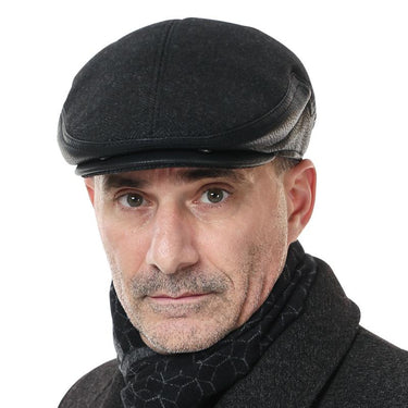 Men's Winter Thick Warm Baseball Peaked Cap with Ear Protection  -  GeraldBlack.com