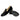 Men Velvet Gold Top and Metal Toe Wedding Party Slip On Loafers Shoes  -  GeraldBlack.com