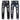 Men vintage Ripped Slim Pleated Straight Biker Jeans Streetwear Knee holes Distressed Casual Cotton Cargo Denim trousers size 42  -  GeraldBlack.com