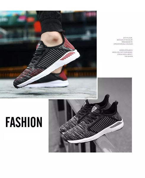 Men & Women Comfortable Breathable Lightweight Lace-up Shoes for Couple - SolaceConnect.com