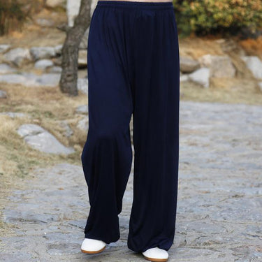 Men Women Cropped Pants for Running Martial Arts Yoga Acrobatics Kung Fu - SolaceConnect.com