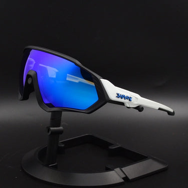 Men Women Polarized 5 Lens UV400 Cycling Glasses Road Bike Sunglasses Running Riding Fishing Goggles  -  GeraldBlack.com