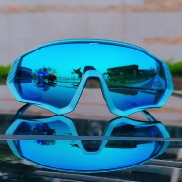 Men Women Polarized 5 Lens UV400 Cycling Glasses Road Bike Sunglasses Running Riding Fishing Goggles  -  GeraldBlack.com