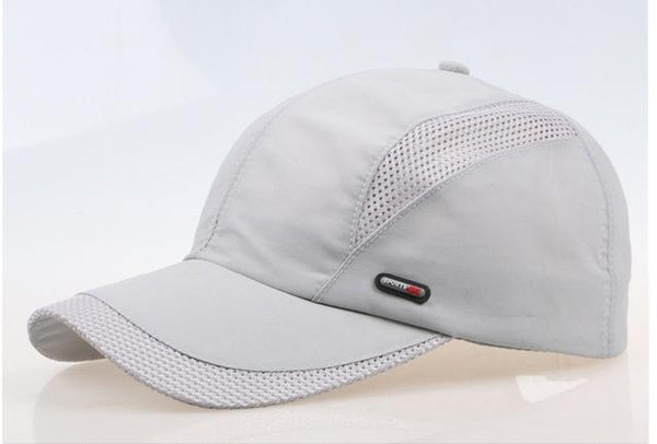 Men & Women Spring Summer Snapback Visor Hip-Hop Breathable Cap Hat - SolaceConnect.com