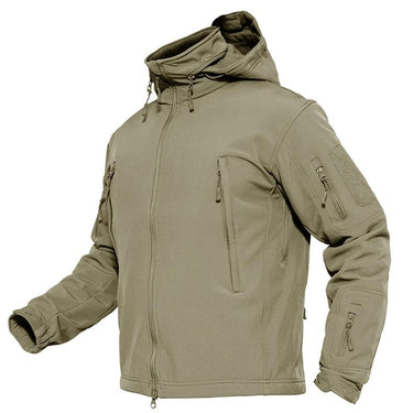 Military Fleece Soft Shell Tactical Waterproof Army Jackets for Men  -  GeraldBlack.com