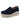 Navy Blue Handmade Spring Autumn Women Genuine Leather Moccasins Fall Slip-on Casual Shoes Round Toe  -  GeraldBlack.com