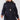 Navy Plus Size Parallel Quilt Faux Fur Hood Padded Long Puffer Belted Jacket - SolaceConnect.com