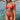Neon Color V-Bar Thong Brazilian Bikini Sexy Push Up Bra Beach Swimwear  -  GeraldBlack.com