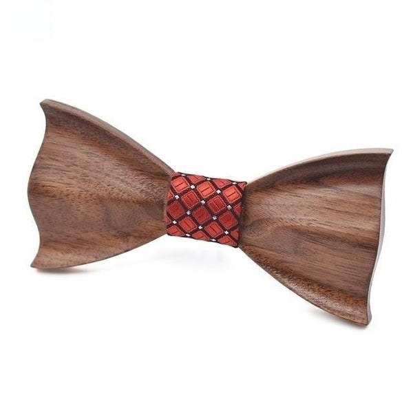 Novelty 3D Handmade Classic Wooden Bowties for Marriage Wedding Suits  -  GeraldBlack.com