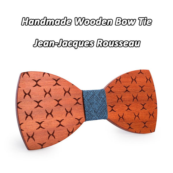 Novelty Fashion Normal Wooden Butterfly Gravata Cravat Bowties for Groom - SolaceConnect.com
