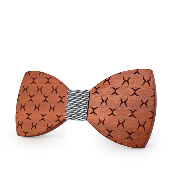 Novelty Fashion Normal Wooden Butterfly Gravata Cravat Bowties for Groom - SolaceConnect.com