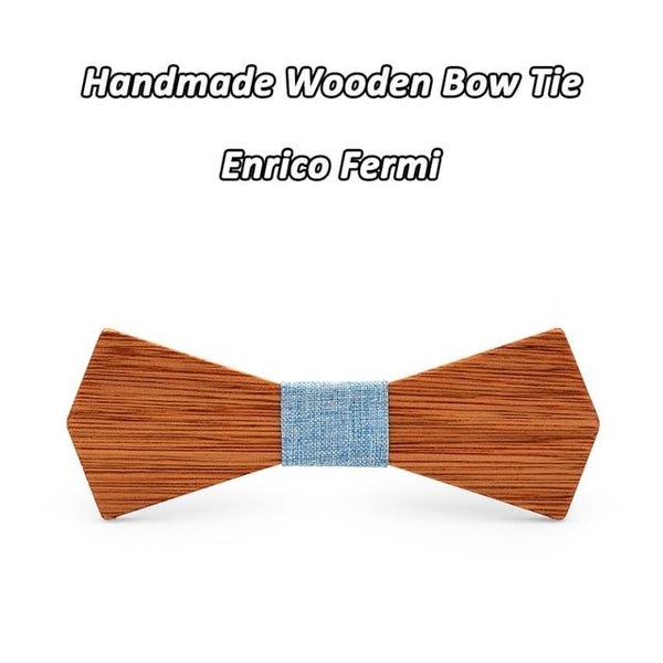 Novelty Fashion Slim Butterfly Wooden Bowties for Men Wedding Suits - SolaceConnect.com