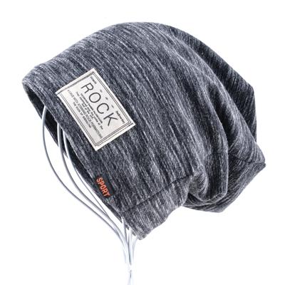 Novelty Hip Hop Style Winter Beanies Men's Rock Logo Casual Turban Hat - SolaceConnect.com