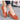 Orange Genuine Leather Low Heel Round Toe Flat Shoes for Women  -  GeraldBlack.com