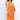 Orange Solid Color Ribbed Knit Cami Bodycon Mini Dress for Women - SolaceConnect.com