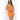 Orange Solid Color Ribbed Knit Cami Bodycon Mini Dress for Women  -  GeraldBlack.com