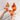 Orange Weave Leather Pointed Toe Slip-on High Heel Pumps for Women  -  GeraldBlack.com