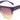 Oversize Flat Shield Design Rivet Sunglasses for Women with Gradient Lens - SolaceConnect.com