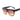 Oversize Flat Shield Design Rivet Sunglasses for Women with Gradient Lens  -  GeraldBlack.com