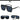 Oversized Square Vintage Men Women Sport Shades Goggle Retro Design UV400 Sun Glasses  -  GeraldBlack.com