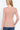 Pale Blush Thermal Crew Neck Long Sleeve Knitted Women's Top - SolaceConnect.com