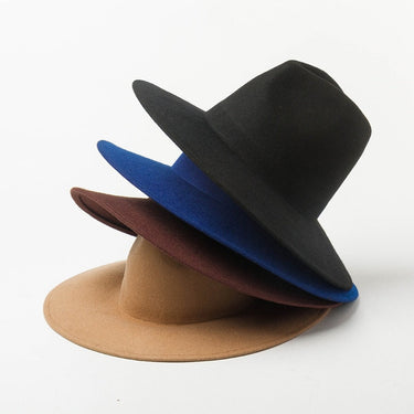 Party Jazz Fashion Wool High Top Holiday Bowler Hat for Men Women  -  GeraldBlack.com