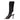 Peep Toe Stiletto Cross-tied Pumps Mid-calf Big Size 45 Slingbacks Side Zipper High Heels Solid Hollow Shoes  -  GeraldBlack.com