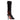 Peep Toe Stiletto Cross-tied Pumps Mid-calf Big Size 45 Slingbacks Side Zipper High Heels Solid Hollow Shoes  -  GeraldBlack.com