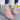 Pink Summer Genuine Leather Round Head Slipon Flats for Women  -  GeraldBlack.com