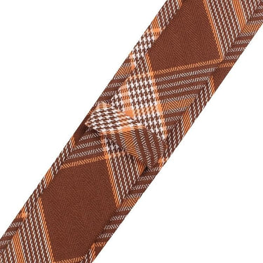 Plaid Classic Formal Cotton Skinny Neckties for Wedding Party - SolaceConnect.com