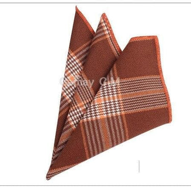Plaid Classic Formal Cotton Skinny Neckties for Wedding Party - SolaceConnect.com