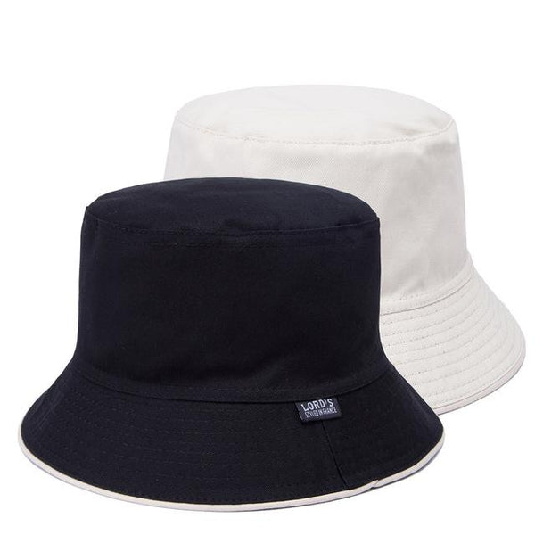 Plain Solid 100% Cotton Reversible Can Wear Two Sides Bucket Hats - SolaceConnect.com