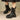 Pleated Platform Martin Booties Side Zippers Ankle Boots Height Increasing Botines Concise Cross-tied Zapatos Mujer  -  GeraldBlack.com