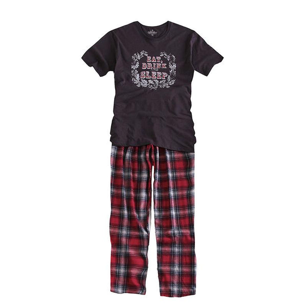 Plus Size 100% Cotton Short-Sleeve Pyjamas Sleepwear for Men  -  GeraldBlack.com