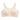 Plus Size Beige Color Front Closure Wirefree X Shape Back Support Lace Bra  -  GeraldBlack.com